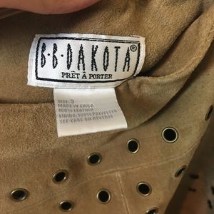 BB Dakota Skirts - BB DAKOTA/ Vintage 100% Leather Rivet Mini Skirt BB Dakota Skirts - BB DAKOTA/ Vintage 100% Leather Rivet Mini Skirt